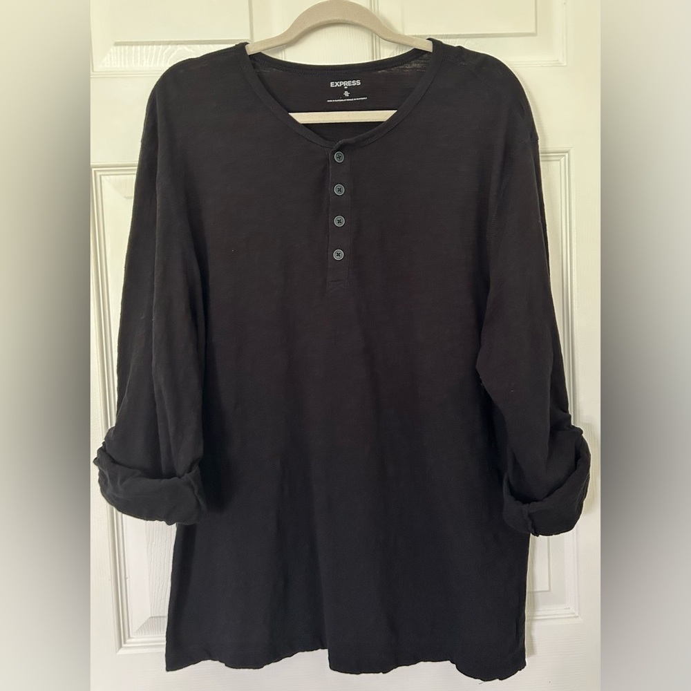 Express Cotton Long Sleeve Tee